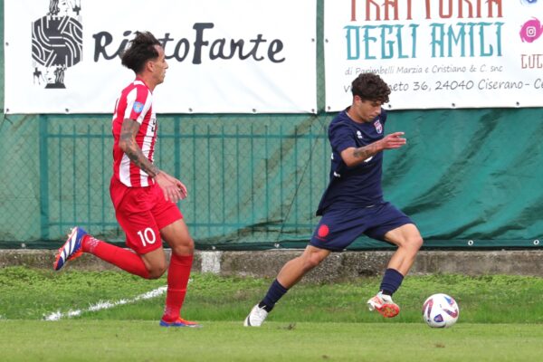 Virtus Ciserano Bergamo-Caravaggio (2-0): le immagini del match