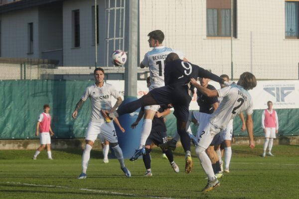 Virtus Ciserano Bergamo-Treviso (1-3): le immagini del match