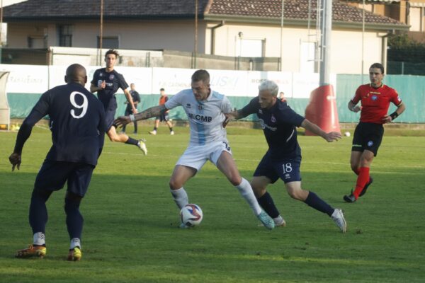 Virtus Ciserano Bergamo-Treviso (1-3): le immagini del match