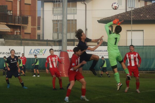 Juniores Virtus Ciserano Bergamo-Caravaggio (3-0): le immagini del match