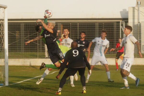 Virtus Ciserano Bergamo-Treviso (1-3): le immagini del match